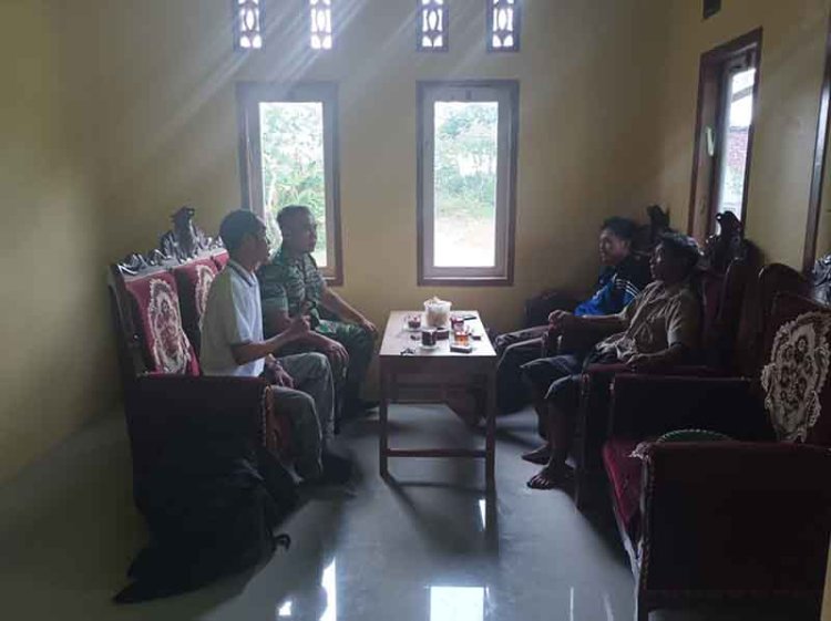 Komsos Wujud Kedekatan Babinsa Dengan Warga Binaan