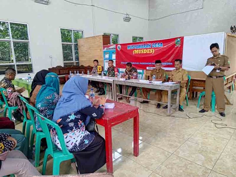 BABINSA HADIRI MUSDES DESA BINAAN