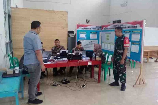 Babinsa Koramil 01 Banjarnegara Hadiri Penjaringan Perangkat Desa