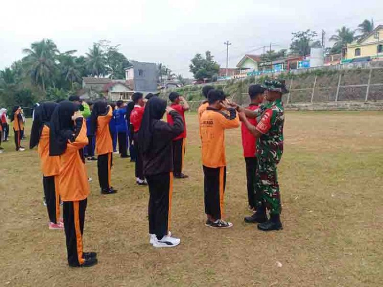 Dalam Rangka Hut Kemerdekaan Ri Ke 78 Th 2023 Babinsa Seleksi Paskibraka Tingkat Kecamatan