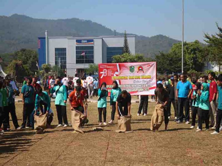 Babinsa Dalam Menyongsong Hari Ulang Tahun Kemerdekaan Republik Indonesia ke 78