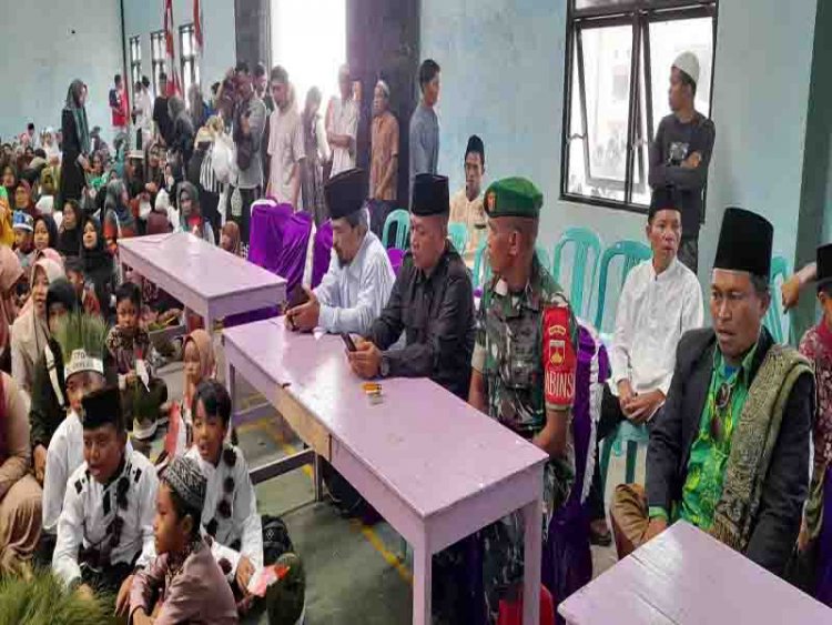 Babinsa Hadiri Kirab Dalam Rangka Hari Santri Nasional ke-9 tahun 2023