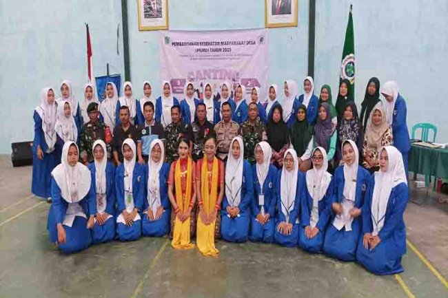 Babinsa Koramil 01/Bna Hadiri Undangan Kegiatan Pemberdayaan Kesehatan Masyarakat Desa