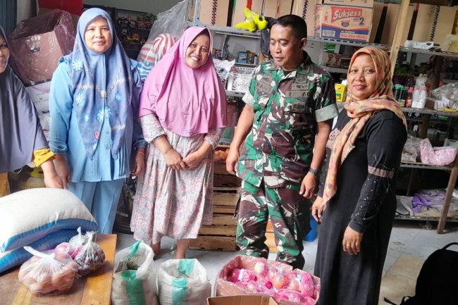 Pastikan Penyaluran Bantuan Pangan Non Tunai (BPNT) Desa Pagedongan Lancar