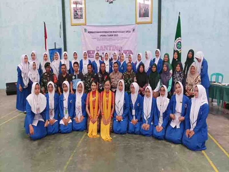 Babinsa Koramil 01/Bna Hadiri Undangan Kegiatan Pemberdayaan Kesehatan Masyarakat Desa