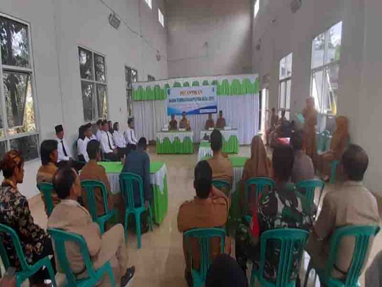Danposramil Hadiri Undangan Pelantikan BPD Kebutuhduwur