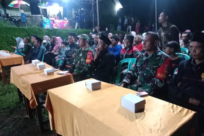 Babinsa Hadiri Undangan Pembukaan Bakti Sosial di Desa Binaan