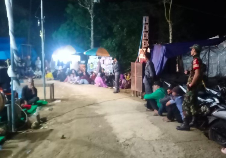 Warga Gelar Pentas Seni Kuda Kepang, Babinsa Hadiri dan Pengamanan