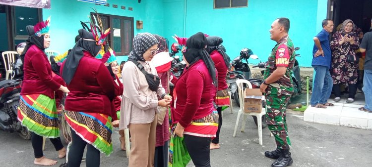 Peran Aktif Babinsa Dalam Perayaan Peringatan HUT RI ke 79 di Wilayah Binaan