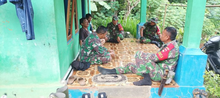 GUNA KEAKRABAN 5 ORANG ANGGOTA BABINSA JALIN KOMUNIKASI DENGAN WARGA BINAAN