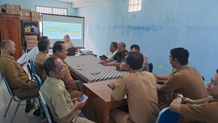 Danposramil Pagedongan Hadiri Pembentukan Gerakan Ayah Teladan Di Balai Penyuluh KB Kecamatan Pagedongan 